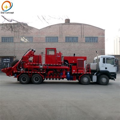 Camió batedora de sorra